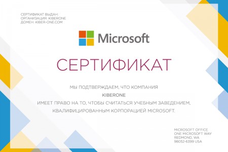 Microsoft - Школа цифровых искусств для детей от 8 до 14 лет